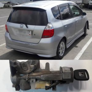 замок зажигания на Honda Fit