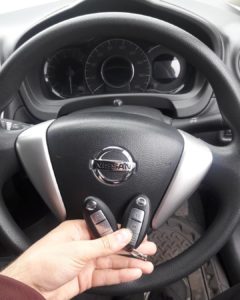 чип ключ Nissan Note 2014