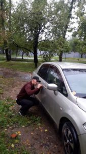 открыть Nissan Tiida Latio
