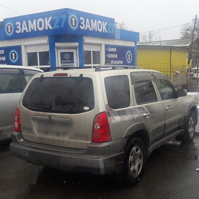 Mazda Tribute потерял один чип ключ