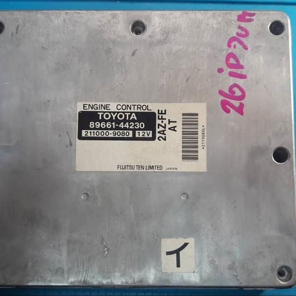 Данные о чип ключах в ECU Toyota Ipsum. Некорректная работа автоматической коробки передач
