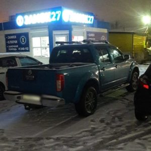Nissan Navara потерял чип ключ в 300 км от Хабаровска