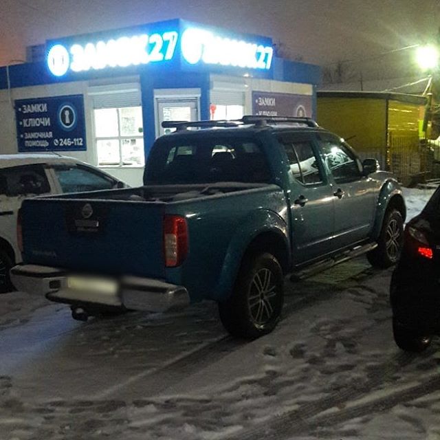 Nissan Navara потерял чип ключ в 300 км от Хабаровска