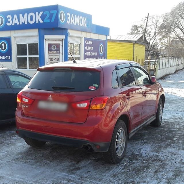 Mitsubishi RVR потерял чип ключ от своего автомобиля