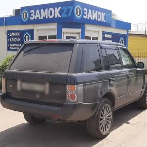 Range Rover поменять корпус ключа
