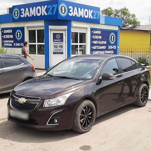 Автолюбитель потерял выкидной чип ключ от своейго автомобиля Chevrolet Cruze