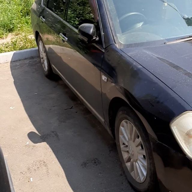 Nissan Teana в 31 кузове закрыл ключ внутри машины