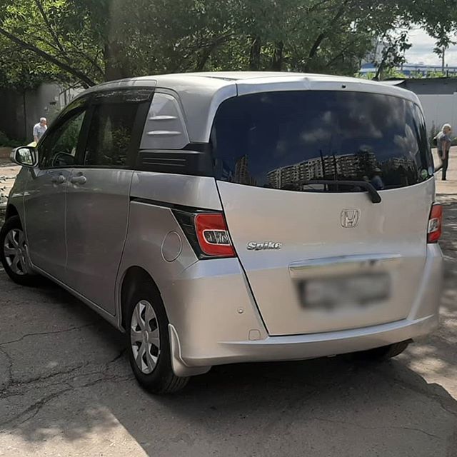 Honda Spike мастер изготовил механический ключ вставку и чип