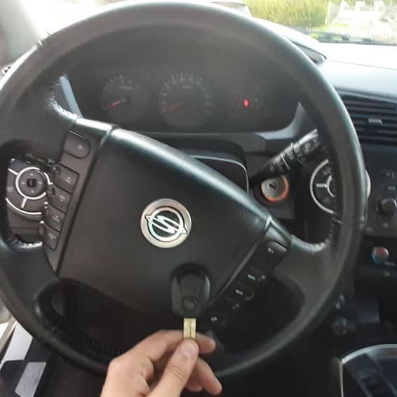 SsangYong Kyron потерял единственный чип при замене батарейки в ключе