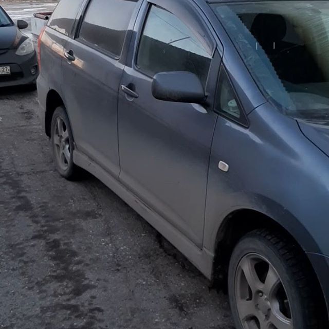 Toyota Wish аварийное вскрытие авто