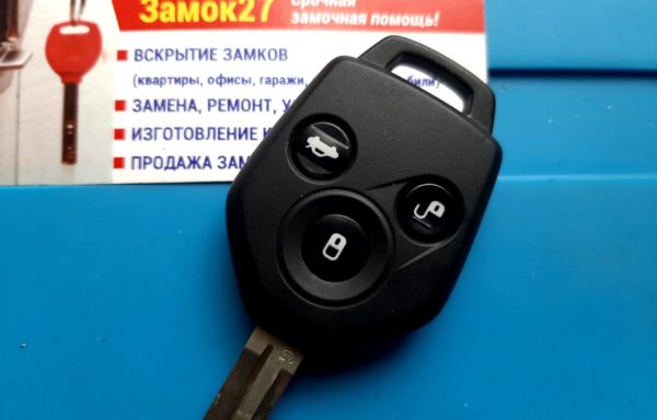 Ключ для Subaru Impreza 2011-2015, Forester 2012-2014, XV 2011-2016, WRX 2013-, Legacy 2014-, TWB1G762